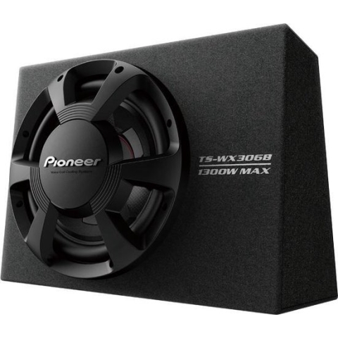 Pioneer TS-WX306B Bass Reflex Box - 12 Inch Subwoofer Auto - 1300 watt - Basreflexbuisbehuizing