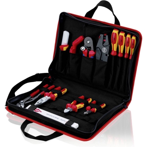Knipex Gereedschapstas "Compact" Elektro | 14-delig - 00 21 11