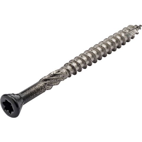 Proftec Tuinhoutschroef Rvs-410 Lk Zwarte Kop +Snijpunt Torx TX25 5.0X70/42 | 100 stuks - 5207.31.42205