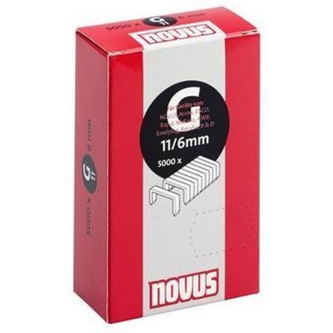Novus Vlakdraad nieten G 11/6mm | | 5000 stuks - 042-0527 042-0527