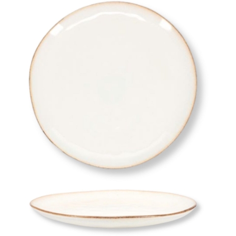 Salt & Pepper Dinerborden Artisan Wit ø 28 cm - 4 Stuks