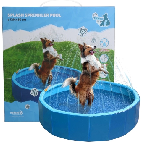 Coolpets Splash Sprinkler Pool 120 x 30 cm