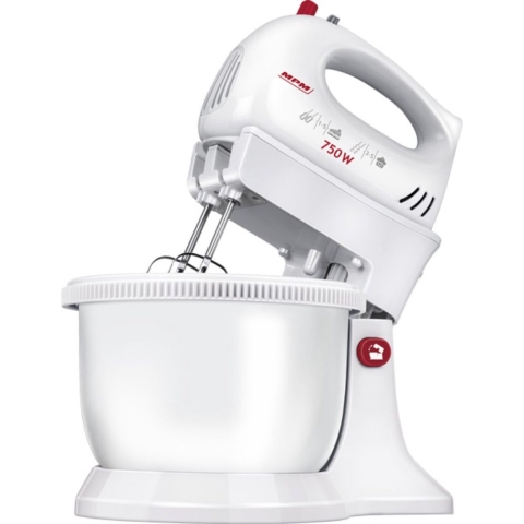 MPM - Mixer met Roterende Mengkom 3,5 Liter - Handmixer - Keukenmixer - Blender - 750W