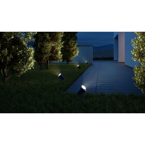 Steinel LED STRAHLER SPOT GARDEN ANT 068660 LED-buitenschijnwerper Energielabel: F (A - G) 6.7 W Warmwit