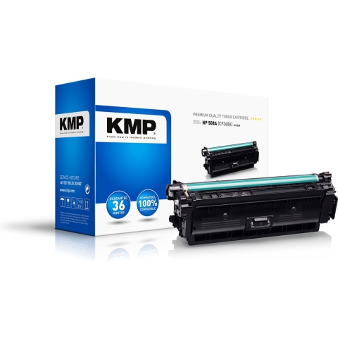 KMP H-T223B Toner vervangt HP 508A, CF360A Zwart 6000 bladzijden Compatibel Tonercassette