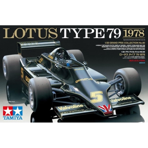 Tamiya 300020060 Lotus Typ 79 1978 Auto (bouwpakket) 1:20