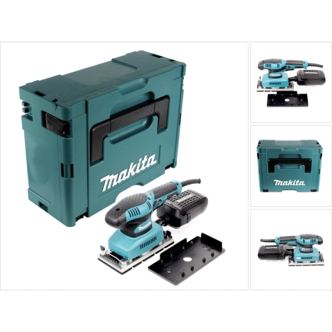 Makita BO3711J BO3711J Vlakschuurmachine Incl. koffer 190 W 93 x 185 mm