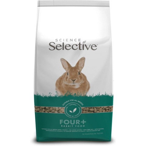 Supreme Science Selective Senior 4+ konijnenvoer 2 x 10 kg