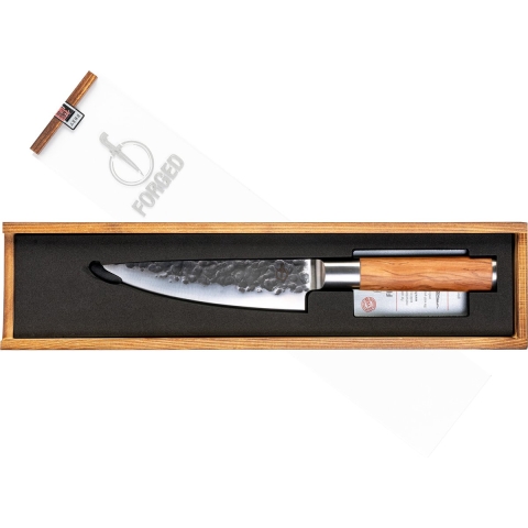 FORGED - Olive Forged - Koksmes Olijfhout 16cm