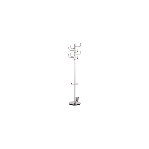 Alco AL-2802 Kapstok Metaal Zilver 8 Haken