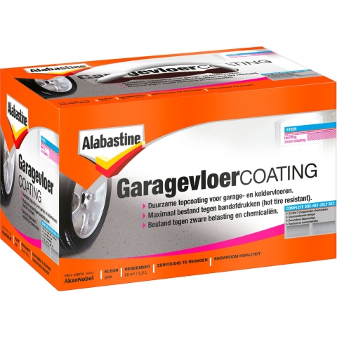 Alabastine Garagevloercoating - Grijs - 3,5L