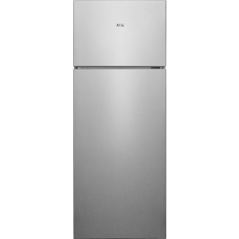 AEG RDB424E1AX 5000 serie ColdSense - Koel-vriescombinatie - Vrijstaand - Zilver
