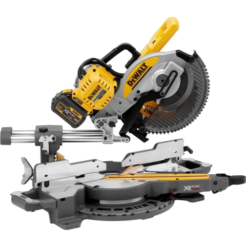 DeWALT DCS727T2-QW 54V Li-ion FlexVolt Accu Afkort- En Verstekzaagmachine Set (2x 6.0Ah) - 250 Mm