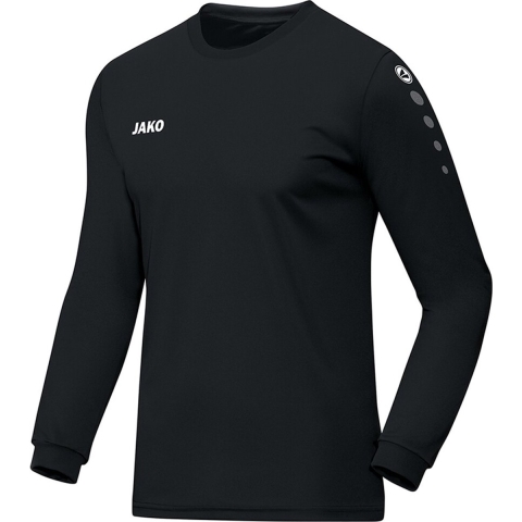JAKO 4333K Shirt Team Lm Kids - Zwart - 140