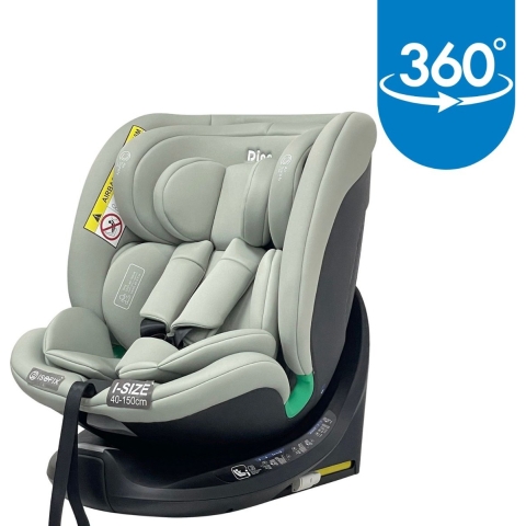 Ding Autostoel 360° Isofix Mae 40-150 cm jade