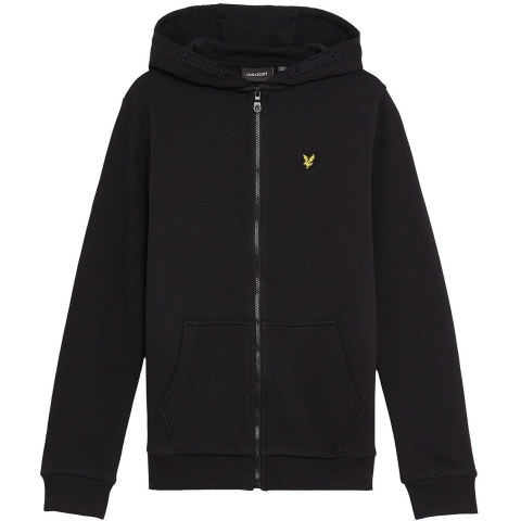 Lyle & Scott Cardigan - Jet Black - Lyle & Scott - 9-10 jaar (134-140) - Cardigan