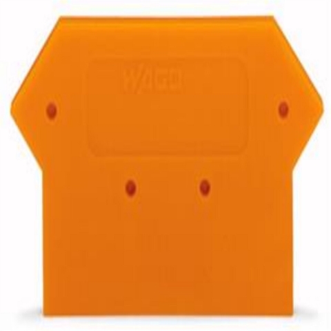 WAGO 283-316 Afsluit- en scheidingsplaat Grijs 50 stuk(s)