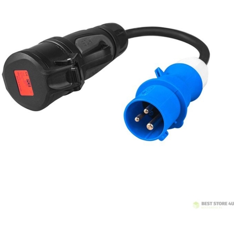 Green Cell eMobility adapterkabel 16 A 3.7 kW