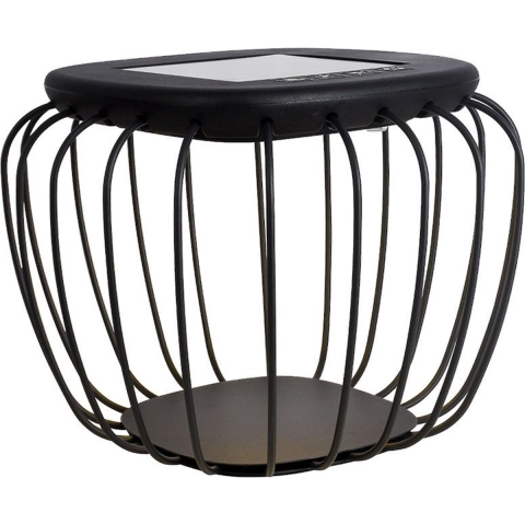 V-TAC VT-7993-B Solar design tuinlamp - IP44 - Zwart - 120 Lumen - 6000K + 3000K