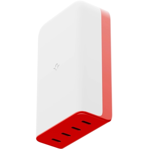 Twelve South Twelve South PlugBug 120W USB-C Wall Tra USB-oplader 120 W USB-C Wit, Rood