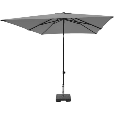Parasol MORAIRA PUSH-UP 230x230 lichtgri