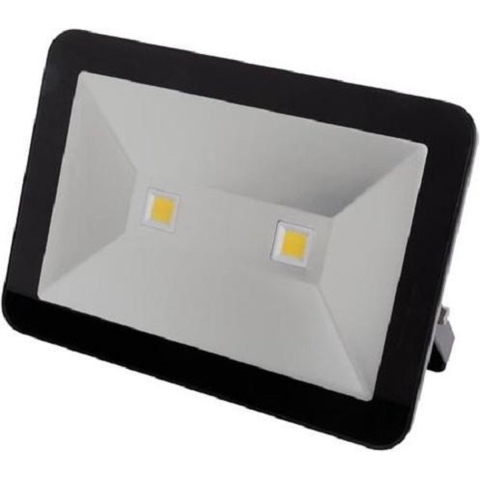 Design led-schijnwerper 100 w, neutraalwit zwart - Velleman