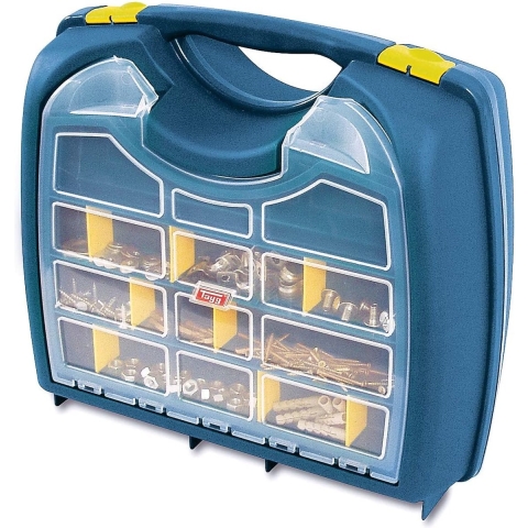 Tayg gereedschapskoffer 401 x 352 x 156 mm 20 uitneembare verdeelvakken - Velleman
