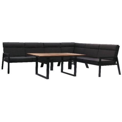SET stefano HB hoek 6 delig met tafel - Own