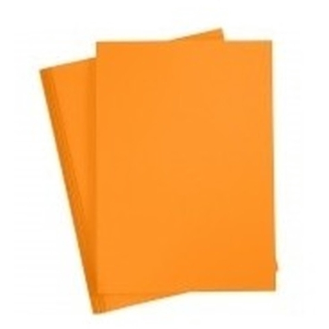 15x A4 hobby karton oranje 180 grams -