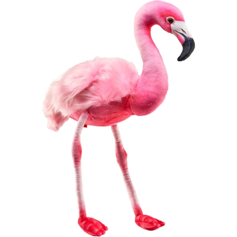 Wild Republic flamingo knuffel - vogel - roze - pluche - 40 cm - tropische vogel -