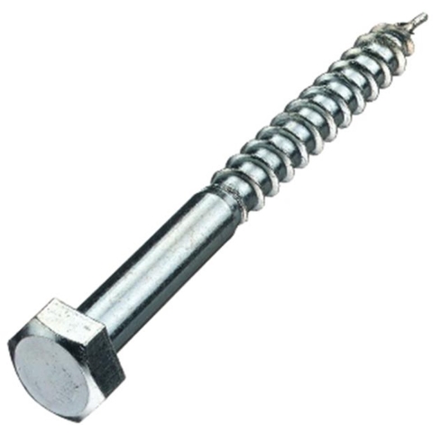 Hoenderdaal Houtdraadbout Vz 4.6 Sw-19 Din571 12X220 | 25 stuks - 2040.01.75601