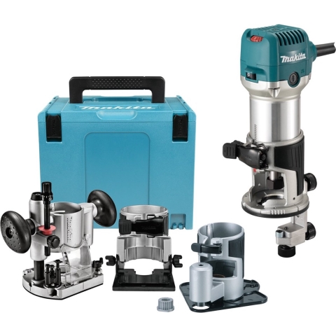 Makita RT0702CX3J Bovenfrees / kantenfrees 230V in Mbox
