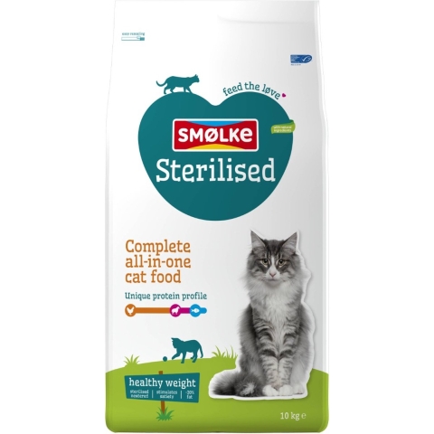 Smolke Kattenvoer Sterilised 10 kg