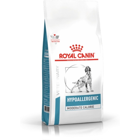 Royal Canin Veterinary Diet Canine Hypoallergenic Moderate Calorie | 7 kg