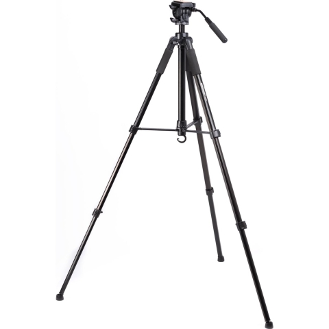 BRESSER TR-688V Videostatief met 2-weg-kop - 170cm hoog