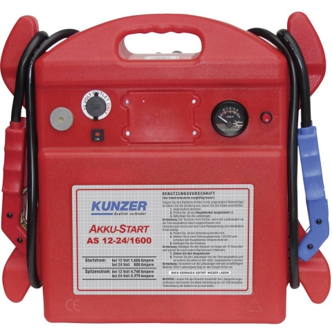 Kunzer - Starthulp accu-start as 12-24/1600
