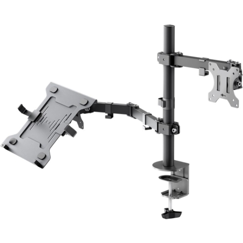 Monitor Mount 13 tot 32 inch met Laptop Arm Flex, 10 tot 15.6 inch Monitorarm