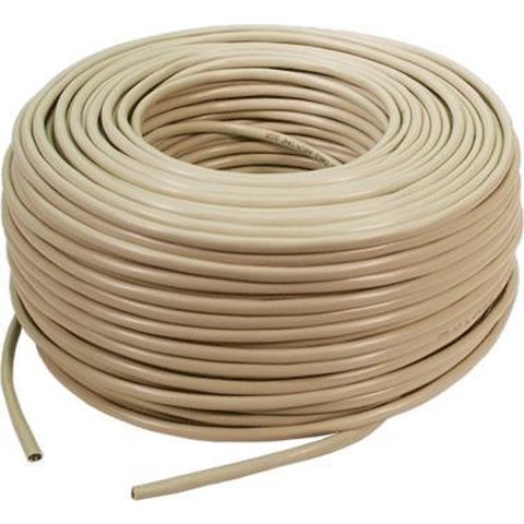 LogiLink CPV0015 Netwerkkabel CAT 5e U/UTP 4 x 2 x 0.13 mm² Grijs 305 m