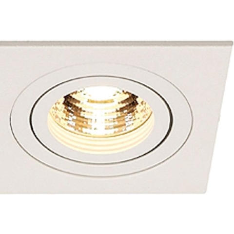 SLV 113512 New Tria II Inbouwring Halogeen GU10 100 W Wit