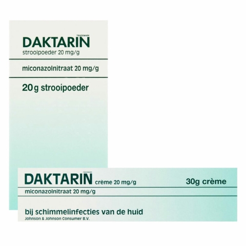 Daktarin Crème 30gr + Daktarin Strooipoeder 20gr Pakket
