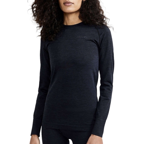 Craft Core Dry Active Comfort LS W thermoshirt lange mouwen zwart dames, L