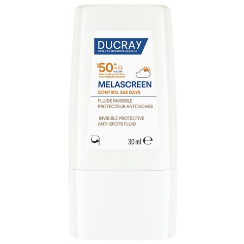 Ducray Melascreen Control 365 Days Onzichtbare Beschermende Fluide tegen Vlekjes SPF50+ | 30 ml