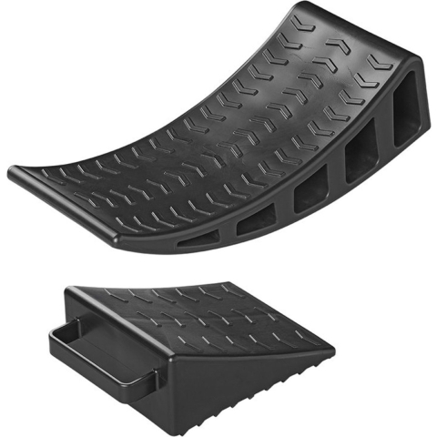 ProPlus Oprijblok Rond met Keg - Oprijplaat - Stoeprand Oprit - 37 x 15 x 10 cm - -