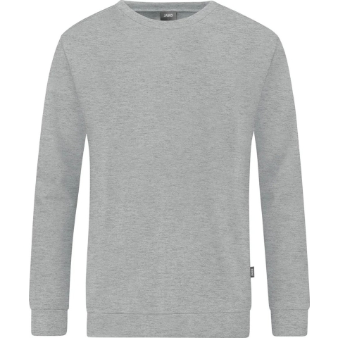 JAKO C8820 Sweater Organic - Lichtgrijs Gemeleerd - 4XL