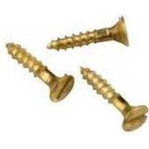 Hoenderdaal Houtschroef Messing Blank Pk Zs Din97 2.5X12 | 200 stuks - 0101.20.04420