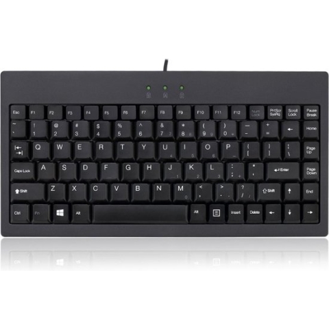 Adesso AKB-110B EasyTouch - Mini toetsenbord - Compact USB toetsenbord