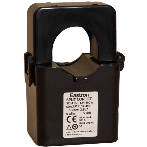 Counttec ESCT-T24 KW30300 Meet-stroomomvormer Primaire stroom 300 A Secundaire stroom 5 A Doorvoer (Ø):25 mm Klapmontage 1 stuk(s)
