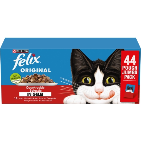 Felix Original Countryside Selectie in Gelei 44 x 85 gr