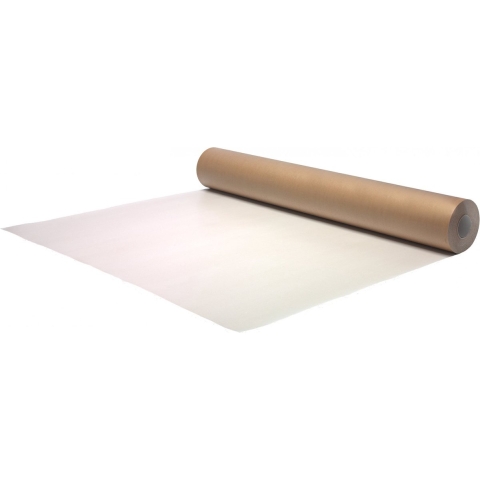 Verbo 19350 Stucloper 2 Zijden Gelamineerd - Wit/Bruin - 1,30m - 50m²