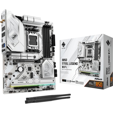 B850 Steel Legend WiFi Moederbord